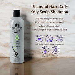 Diamond Hair Daily Oily Scalp Shampoo 330 ml