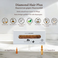 Diamond Hair Plus - Keratin Haarserum mit Biotin und Procapil