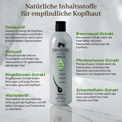 Diamond Hair Daily Oily Scalp Shampoo 330 ml