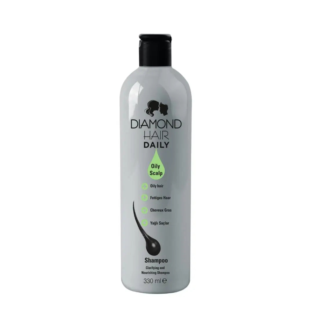 Diamond Hair Daily Oily Scalp Shampoo 330 ml Diamant Haar